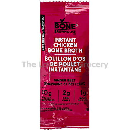 Instant Bone Broth Powder - Ginger Beet